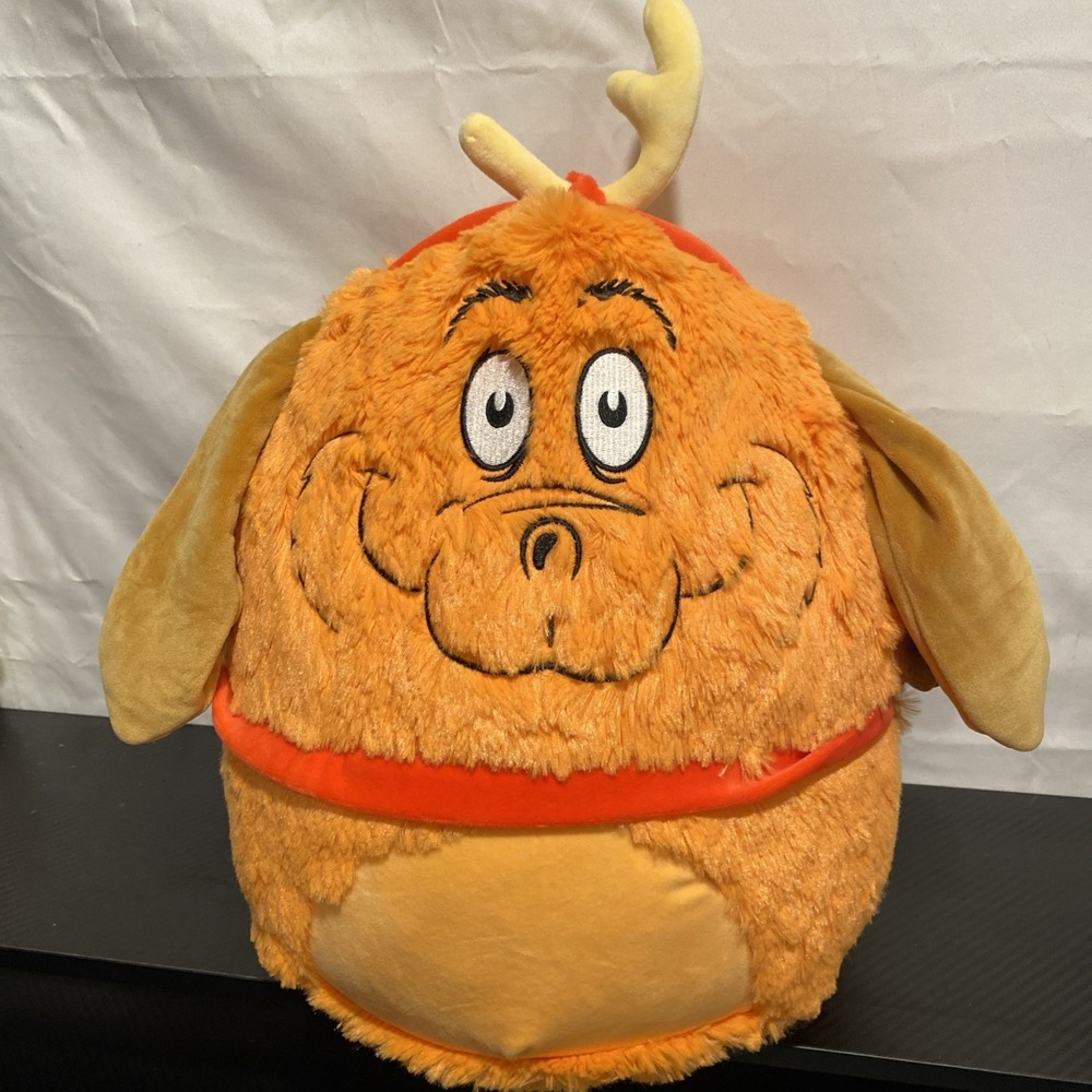 Squishmallows 12" Fuzz-A-Mallow Max the Dog New.